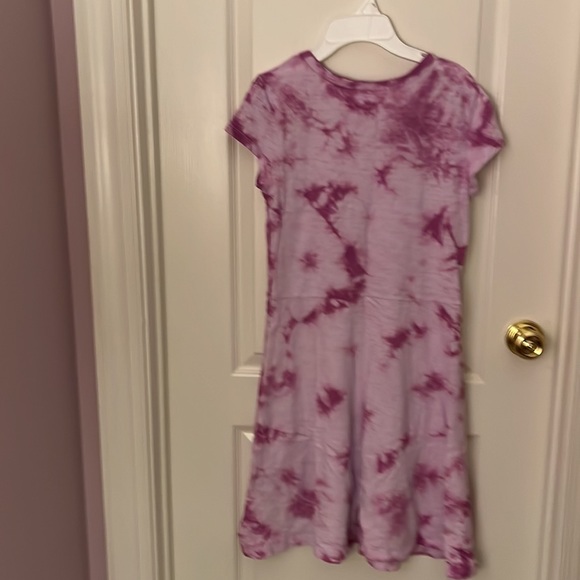 Kids dress, tie-dye, light lavender and fuchsia, from GAP, size: XXL - Picture 2 of 4